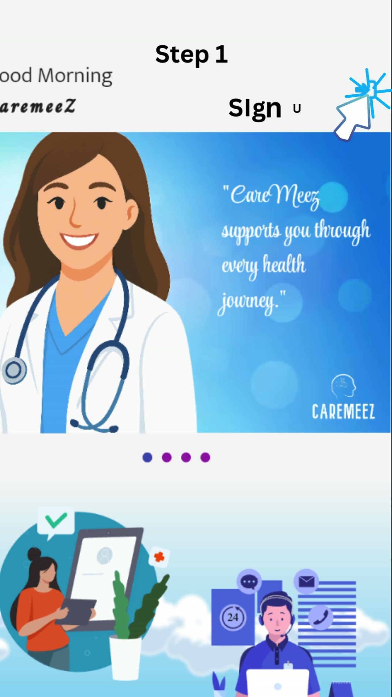 steps for registration 